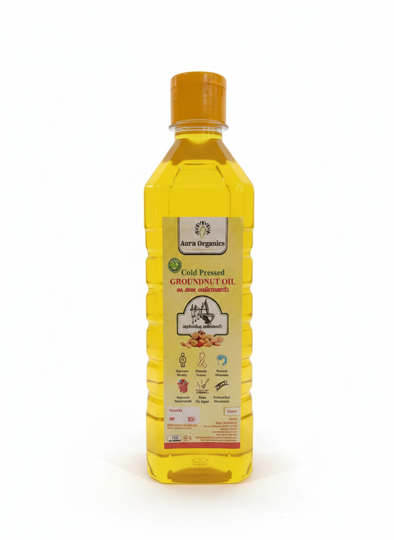 Cold-Pressed Groundnut Oil